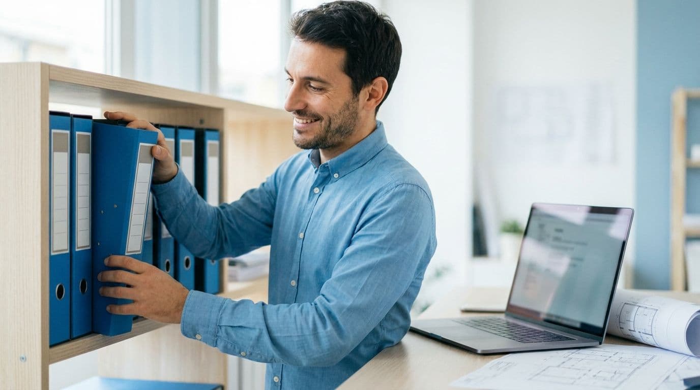 Organizzare le pratiche senza perdere documenti: il metodo per lo studio tecnico