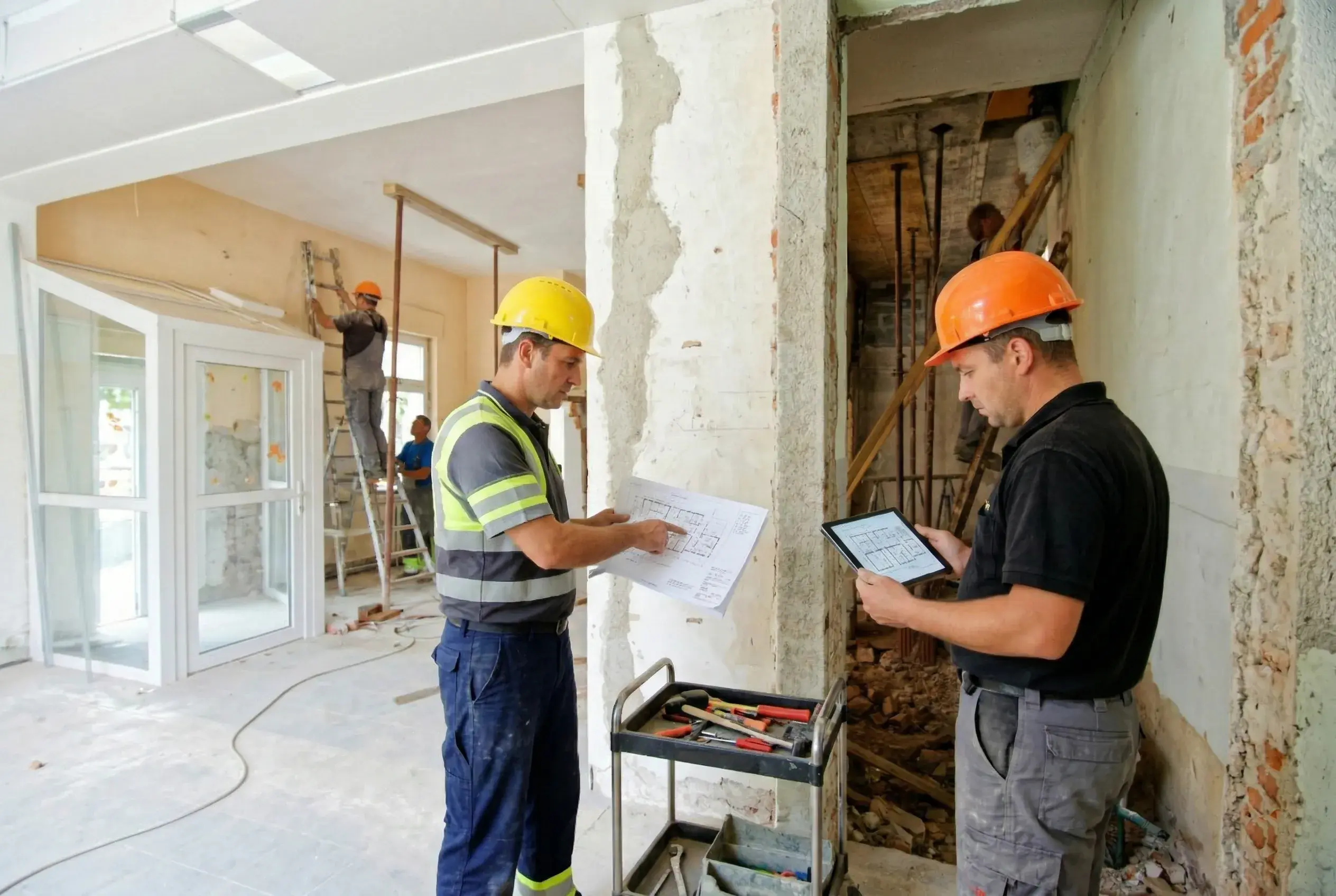 Direzione lavori cantiere ristrutturazione CILA - tecniGo